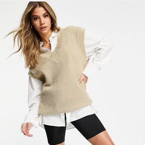 Knit Oversized Vest